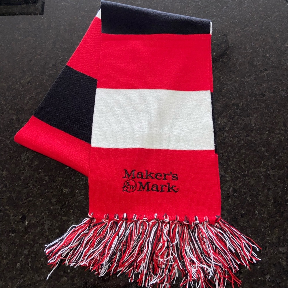 NWOT Maker’s Mark Scarf